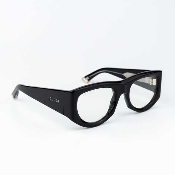 Gucci Women Sunglasses Black Transparent Rectangular GG1917S 002 BRAND NEW - Picture 7 of 9